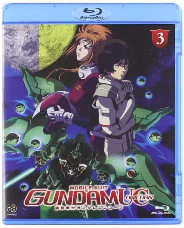 vidéo manga - Mobile Suit Gundam Unicorn - Blu-Ray Vol.3