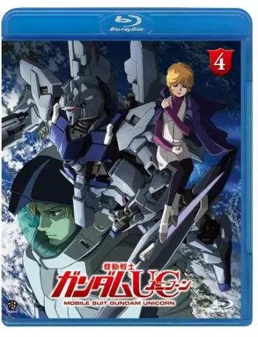 vidéo manga - Mobile Suit Gundam Unicorn - Blu-Ray Vol.4
