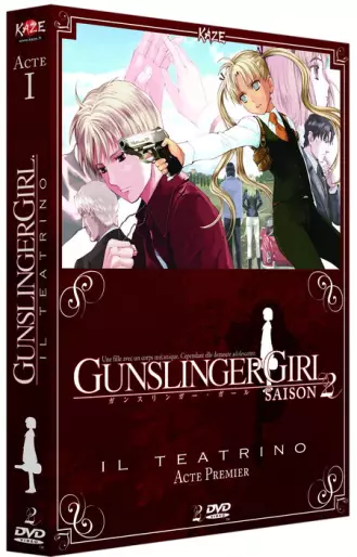 vidéo manga - Gunslinger Girl - Saison 2 - Il Teatrino Vol.1
