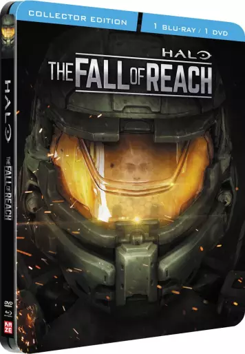 vidéo manga - Halo - The Fall of Reach - Blu-Ray / DVD