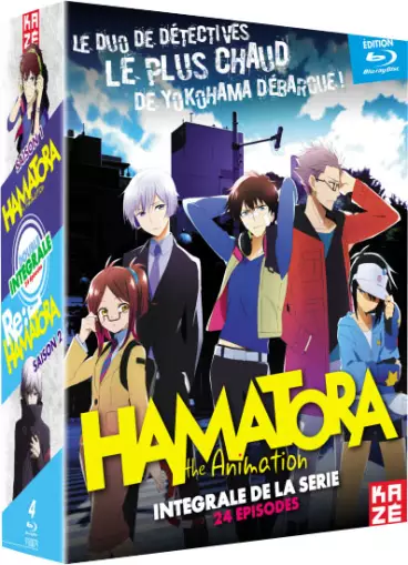 vidéo manga - Hamatora - Intégrale Saisons 1 & 2 - Blu-ray