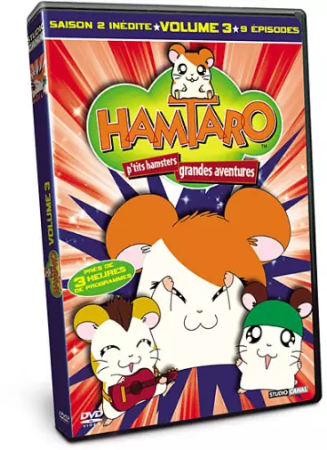 vidéo manga - Hamtaro - Saison 2 Vol.3