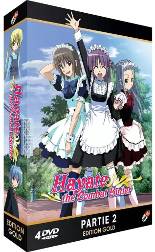 vidéo manga - Hayate the Combat Butler - Intégrale Saison 1 - Gold Vol.2