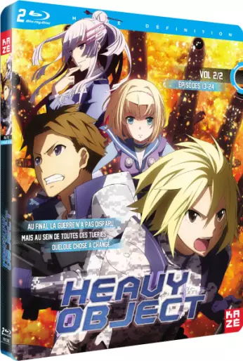 vidéo manga - Heavy Object - Coffret Blu-Ray Vol.2