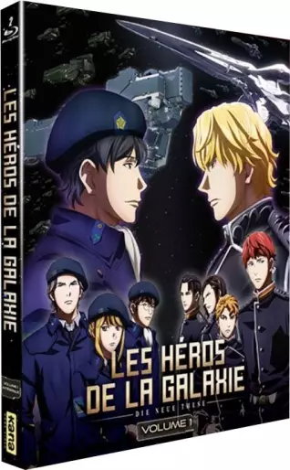 vidéo manga - Héros de la Galaxie (les) - Die Neue These - Intégrale Saison 1 - Blu-Ray