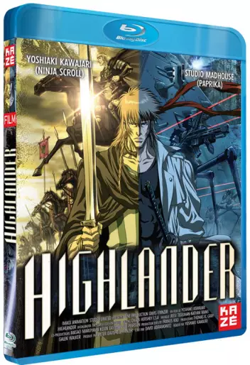 vidéo manga - Highlander - Blu-Ray