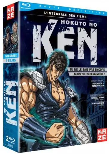 vidéo manga - Hokuto No Ken – Intégrale Des Films - Blu-Ray