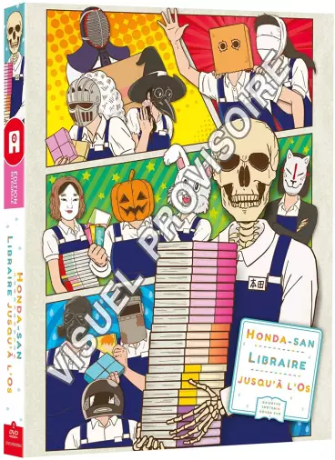 vidéo manga - Honda-san - Libraire jusqu'à l'Os - Intégrale DVD