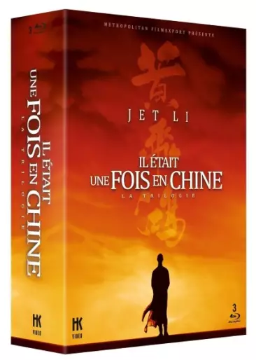 vidéo manga - Il était une fois en Chine - Trilogie - BluRay