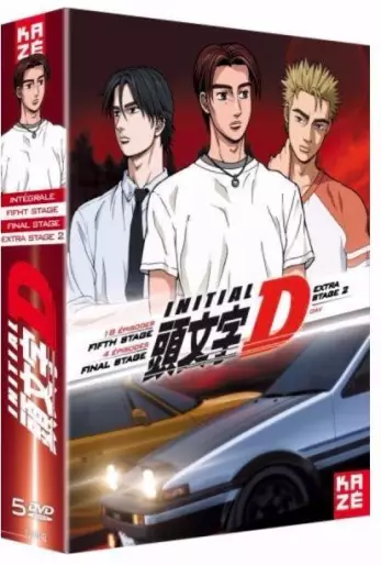 vidéo manga - Initial D - Fifth Stage + Final Stage + Extra Stage 2