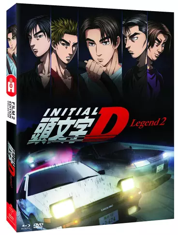 vidéo manga - Initial D - Film - Legend 2 - Combo DVD/BR