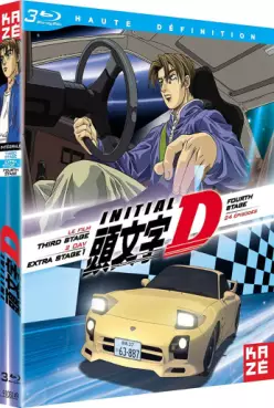 anime - Initial D : Extra Stage + Third Stage + Fourth Stage - Blu-Ray