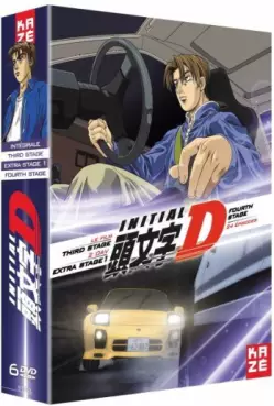 Manga - Initial D : Extra Stage + Third Stage + Fourth Stage - DVD