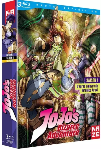 vidéo manga - Jojo's Bizarre Adventure 2012 - Saison 1 Blu-Ray VOSTF