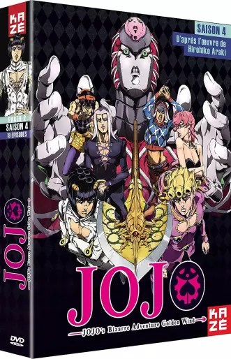 vidéo manga - Jojo's Bizarre Adventure - Golden Wind - DVD Vol.2