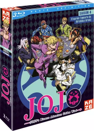 vidéo manga - Jojo's Bizarre Adventure - Golden Wind - Blu-Ray Vol.1