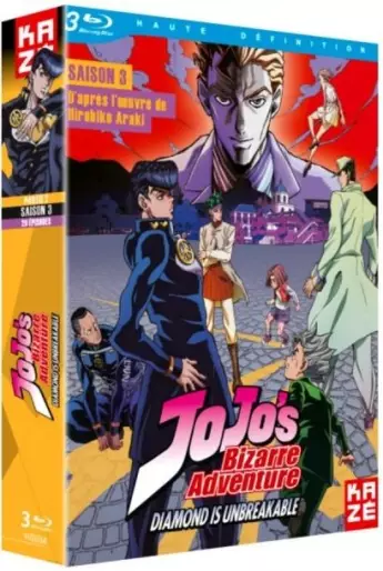 vidéo manga - Jojo's Bizarre Adventure - Diamond is Unbreakable - Blu-Ray Vol.2