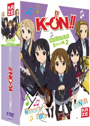 vidéo manga - K-ON ! Saison 2 - Intégrale