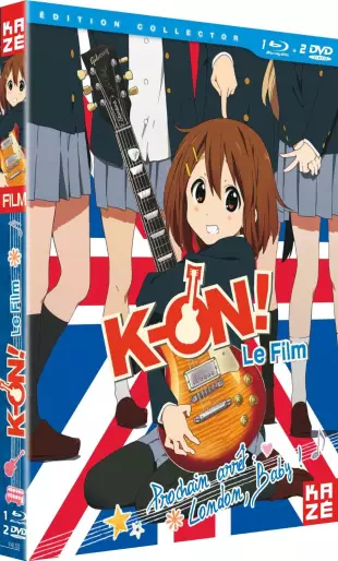 vidéo manga - K-ON ! - Film - Blu-Ray + DVD