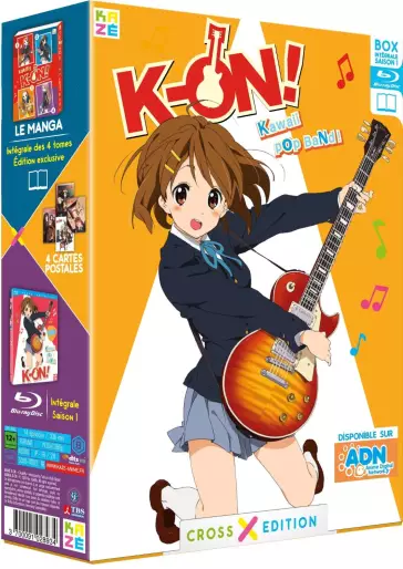 vidéo manga - K-ON ! Cross Edition - Blu-Ray