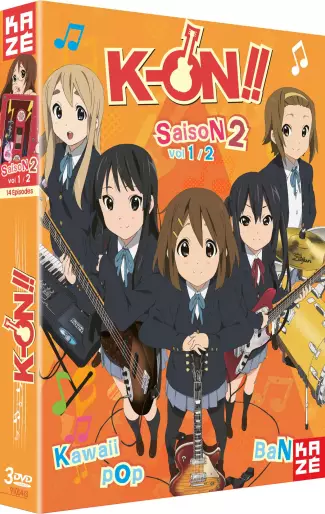 vidéo manga - K-ON ! Saison 2 Vol.1