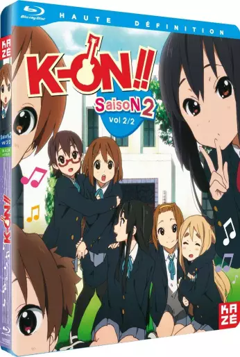 vidéo manga - K-ON ! Saison 2 - Blu-Ray Vol.2