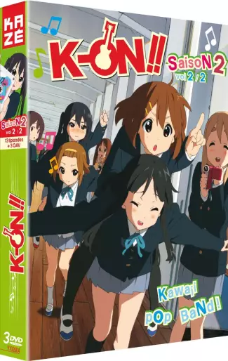 vidéo manga - K-ON ! Saison 2 Vol.2