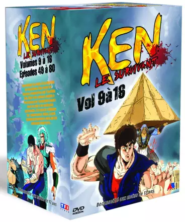 vidéo manga - Ken le Survivant (non censuré) - Coffret 9 à 16