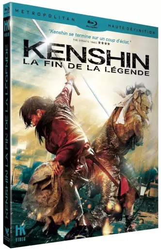 vidéo manga - Kenshin le Vagabond - Film live 3 - La fin de la légende Blu-Ray