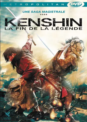 vidéo manga - Kenshin le Vagabond - Film live 3 - La fin de la légende DVD