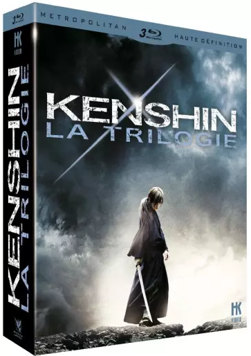 vidéo manga - Kenshin - La trilogie : Kenshin le Vagabond + Kyoto Inferno + La fin de la légende - Blu-ray