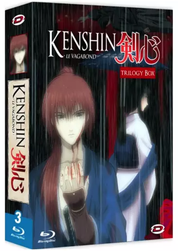 vidéo manga - Kenshin le Vagabond - Trilogy : Tsuioku Hen + Seisou Hen + Requiem pour les Ishin Shishi - Blu-ray