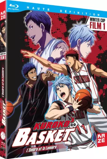vidéo manga - Kuroko's Basket - Winter Cup - Film 1 - L'ombre et la lumière - Blu-Ray