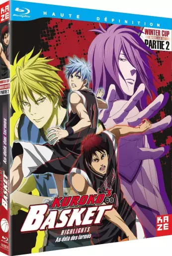 vidéo manga - Kuroko's Basket - Winter Cup - Film 2 - Au-delà des Larmes - Blu-Ray