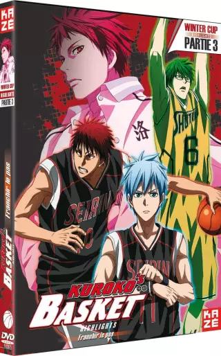 vidéo manga - Kuroko's Basket - Winter Cup - Film 3 - Franchir le pas