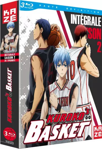 vidéo manga - Kuroko's basket - Intégrale Saison 2 - Blu-Ray