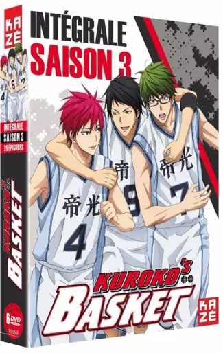 vidéo manga - Kuroko's basket - Intégrale - Saison 3