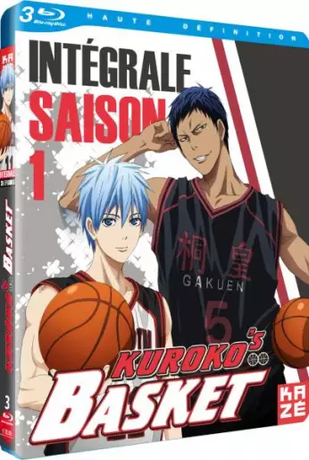 vidéo manga - Kuroko's basket - Intégrale Saison 1 - Blu-Ray