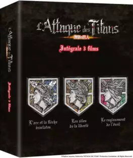 L'Attaque des Titans - Intégrale Films 1 à 3 - Édition DVD