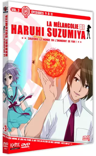 vidéo manga - Mélancolie De Suzumiya Haruhi (la) - Limité Vol.3
