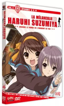 Manga - Mélancolie De Suzumiya Haruhi (la) Vol.4