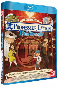 manga animé - Professeur Layton Film 1 La Diva Eternelle - Blu-ray
