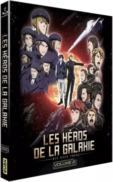 manga animé - Héros de la Galaxie (les) - Die Neue These - Intégrale Saison 2 - Blu-Ray
