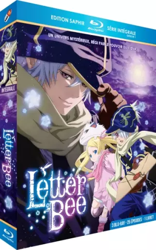 vidéo manga - Letter Bee - Saison 1 - Saphir - Blu-Ray