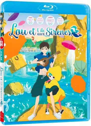 vidéo manga - Lou et l'île aux sirènes - Blu-Ray