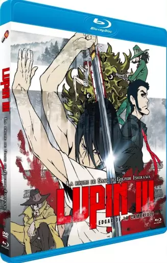 vidéo manga - Lupin III - La Brume de Sang de Goemon Ishikawa - Blu-Ray + DVD