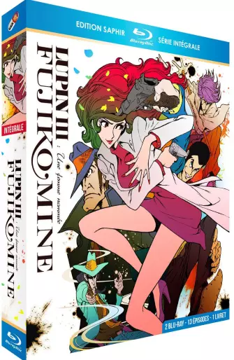 vidéo manga - Lupin III - Une femme nommée Fujiko Mine - Intégrale - Blu-ray