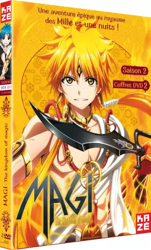 vidéo manga - Magi - The Kingdom of Magic Vol.2