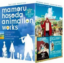 anime - Mamoru Hosoda Animation Works - Coffret Collector 4 Films - Blu-Ray