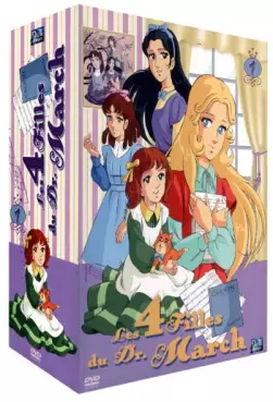 manga animé - 4 Filles du Docteur March (les) -  Edition 4 DVD Vol.1